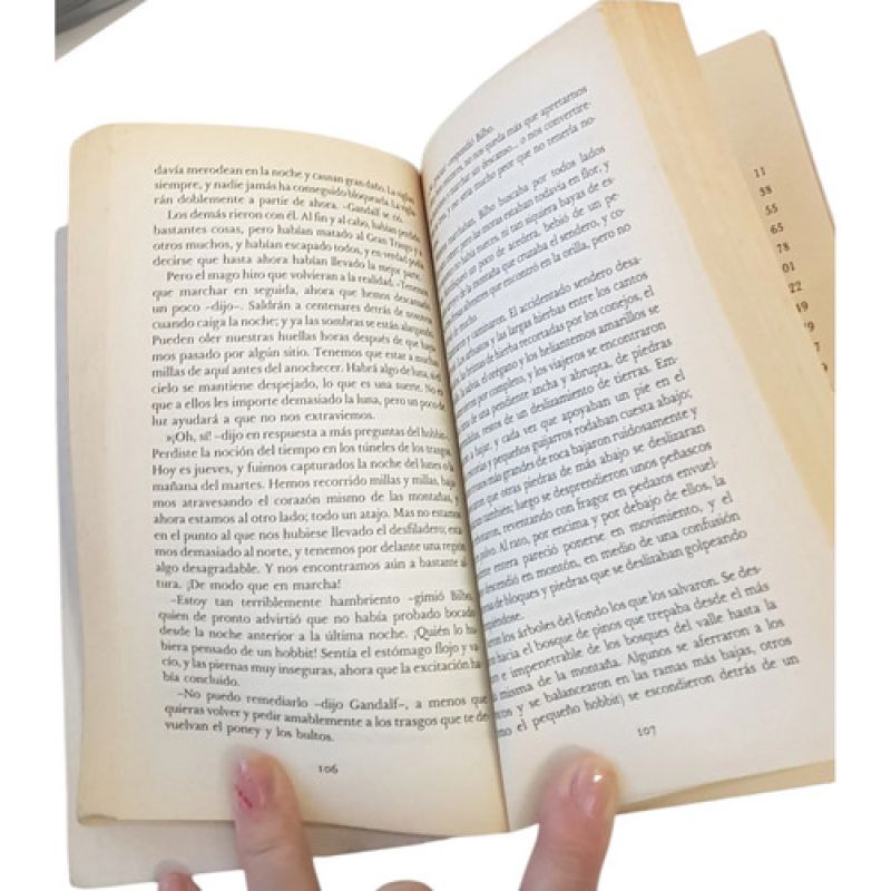 El Hobbit - J. R. R. Tolkien - Editorial Minotauro (Usado) - Miniatura 3